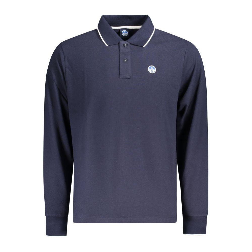 North Sails Herren-Poloshirt aus Baumwolle, Blau