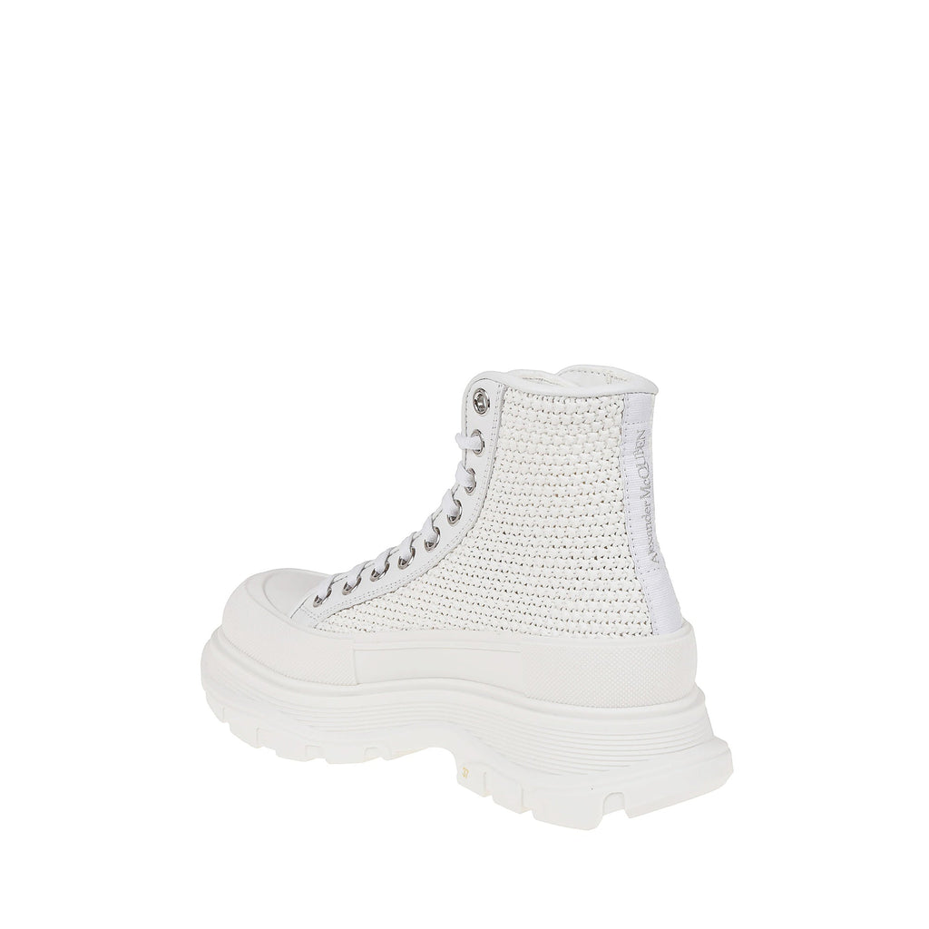 Alexander McQueen Tread Slick High - Top Sneakers - WOMEN SHOES - ALEXANDER MCQUEEN - Tluxy New