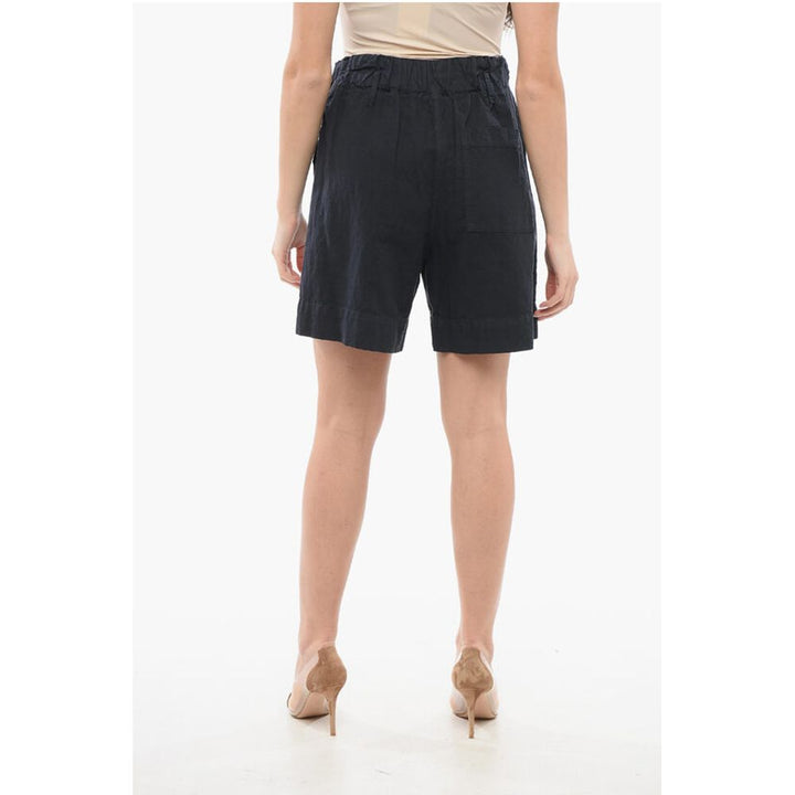 Woolrich Linen-blended Shorts