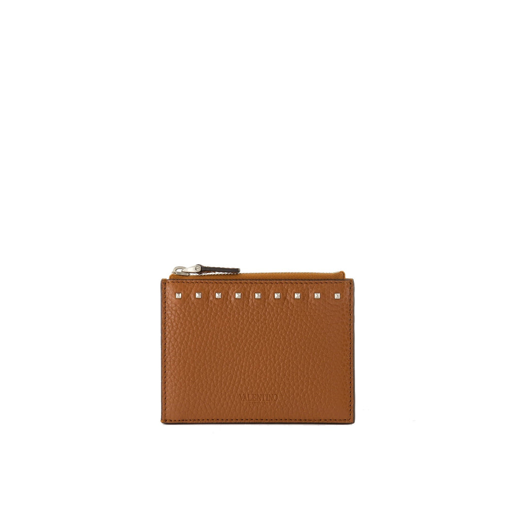 Valentino Garavani Leather Card Holder One size – Siebentaschen
