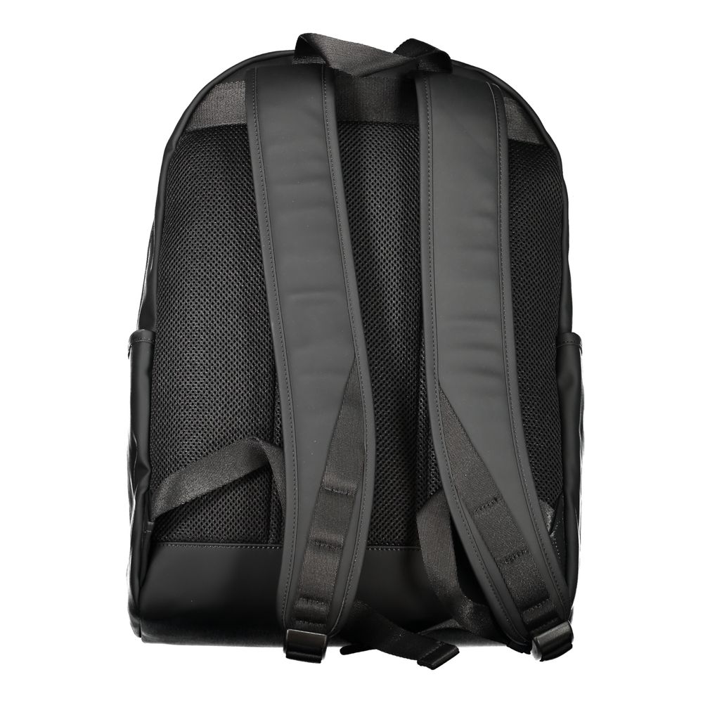 Tommy Hilfiger – Schwarzer Polyester-Rucksack