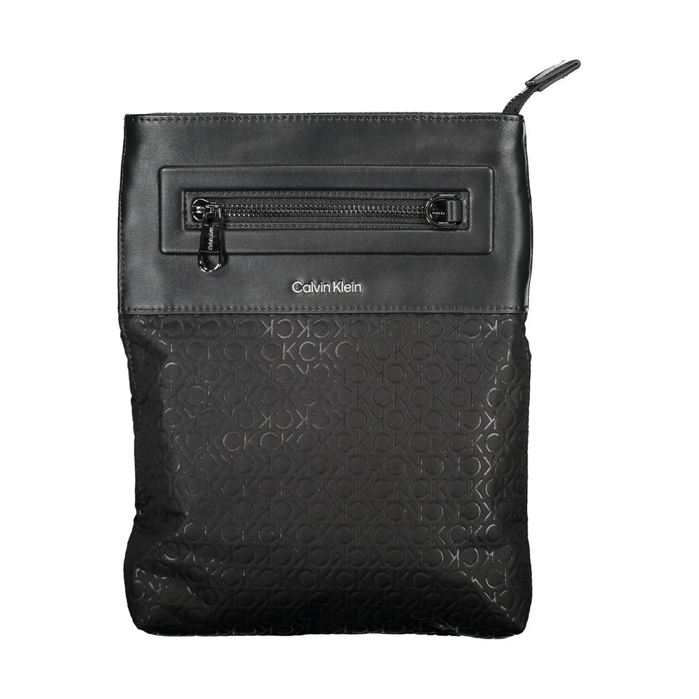 Calvin Klein – Umweltfreundliche, elegante schwarze Schultertasche
