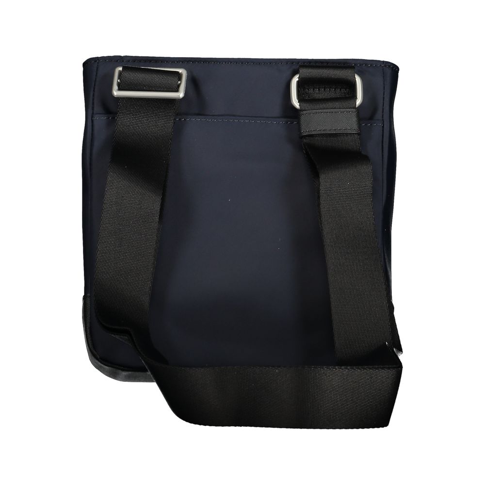 Tommy Hilfiger – Elegante blaue Schultertasche mit kontrastierenden Details