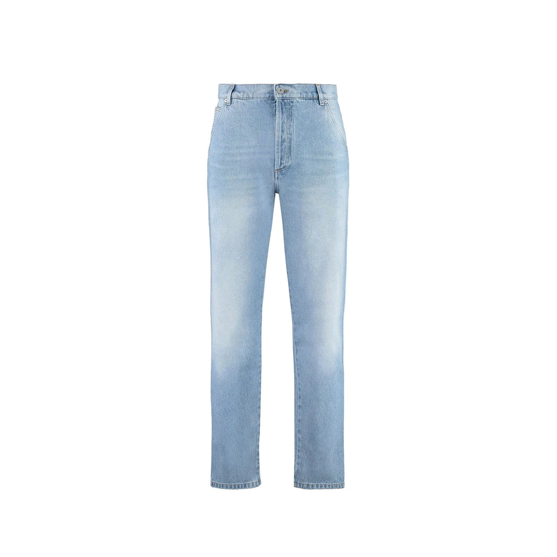 Balmain Cropped Straight Jeans
