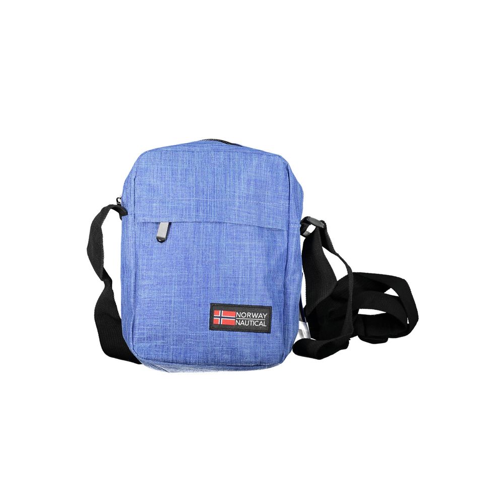 Norwegen 1963 Blaue Polyester-Umhängetasche