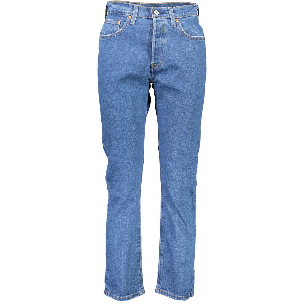 Levi's – Blaue Jeans und Hose aus Baumwolle