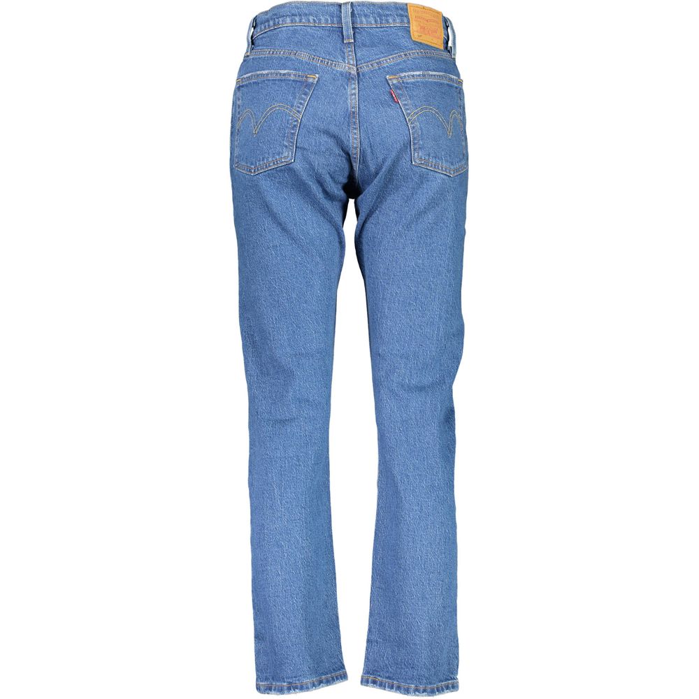 Levi's – Blaue Jeans und Hose aus Baumwolle