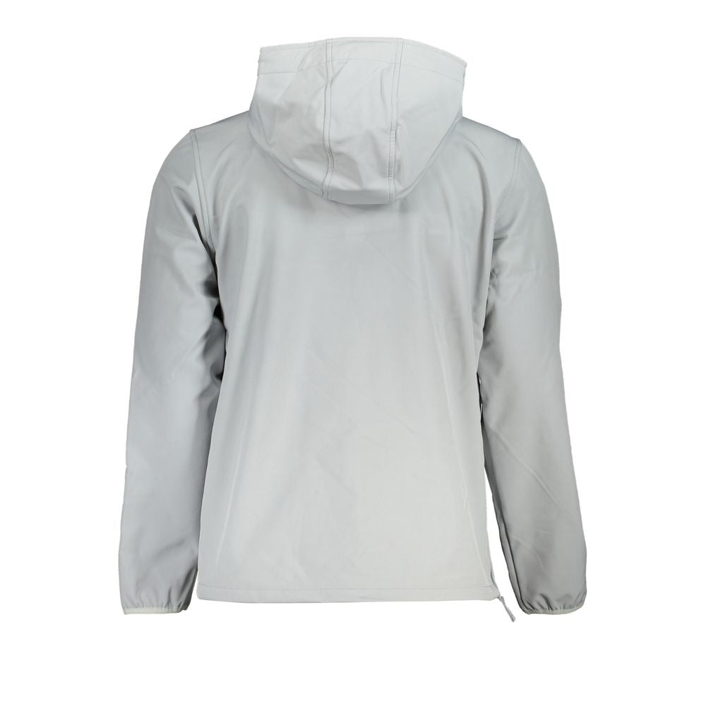 Norwegen 1963 Graue Polyester-Herrenjacke