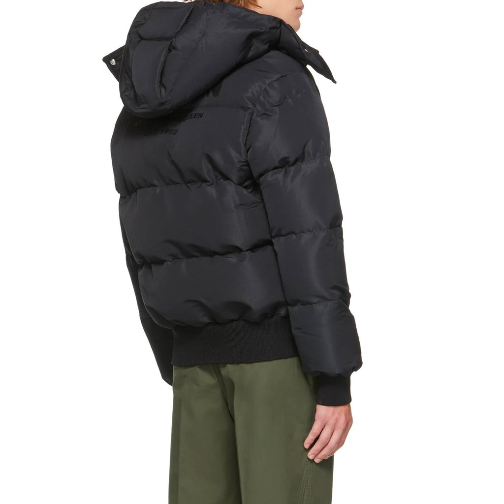 Alexander McQueen Wool Blend Padded Bomber – Siebentaschen