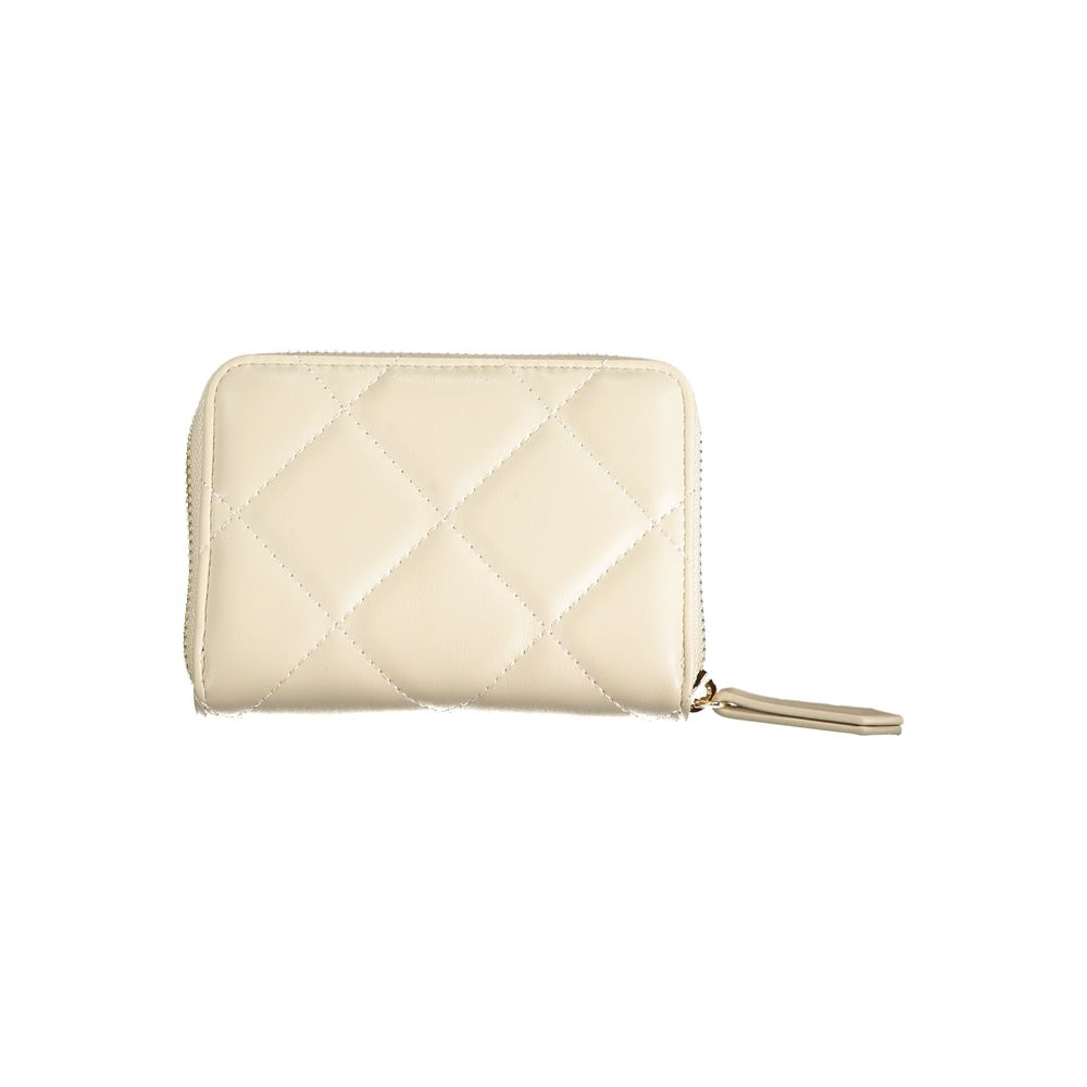 Mario Valentino Beige Polyethylen-Geldbörse