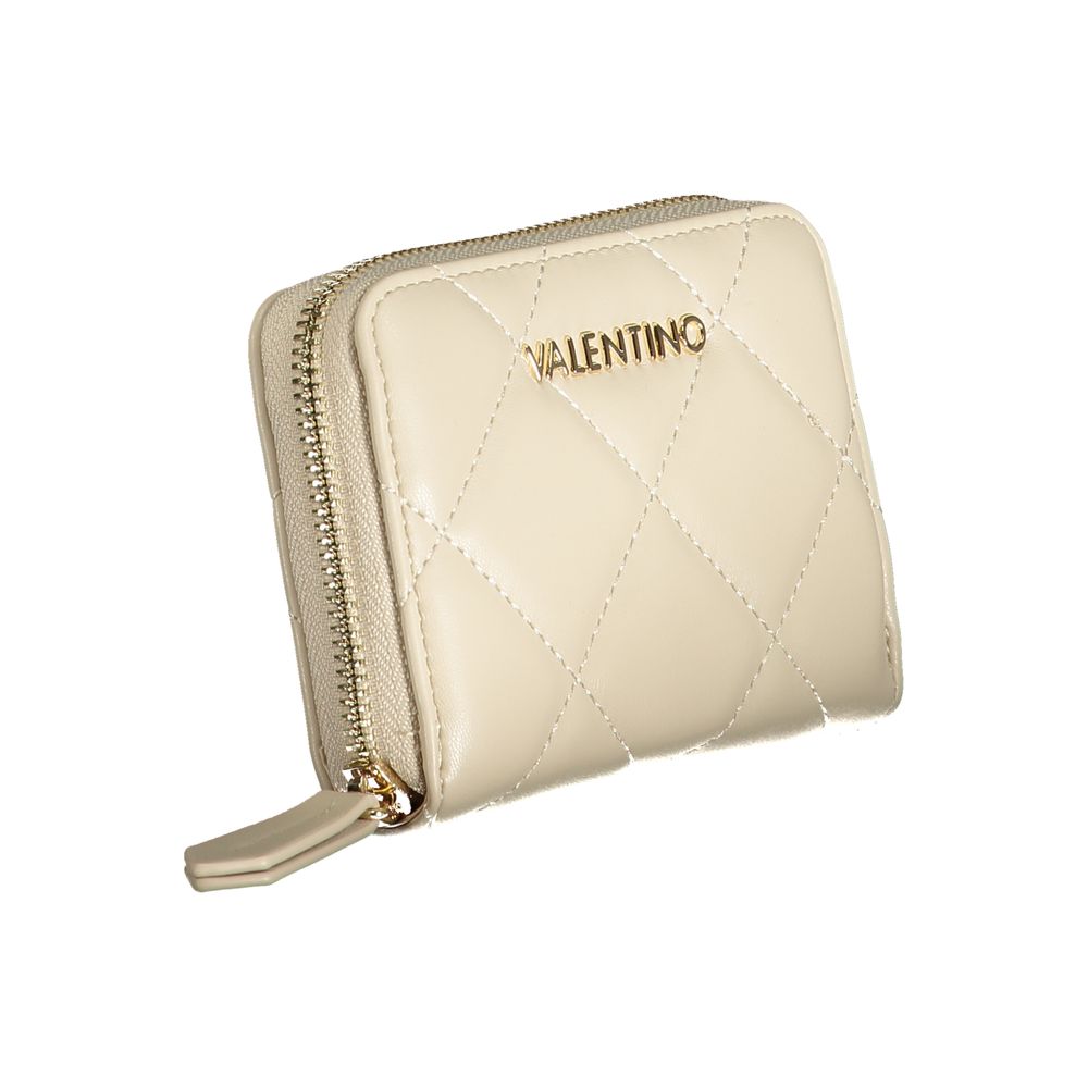 Mario Valentino Beige Polyethylen-Geldbörse