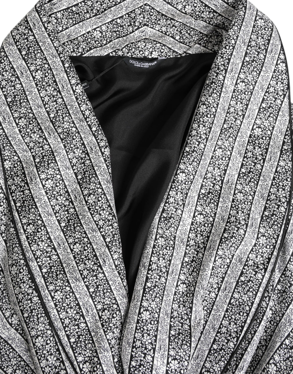 Dolce &amp; Gabbana – Wickeljacke mit mehrfarbigem Blumenmuster