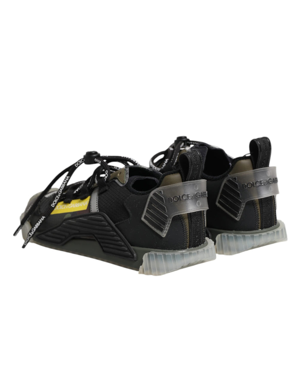 Dolce &amp; Gabbana – Mehrfarbige Low-Top-Sneakers „NS1“ mit Schnürung