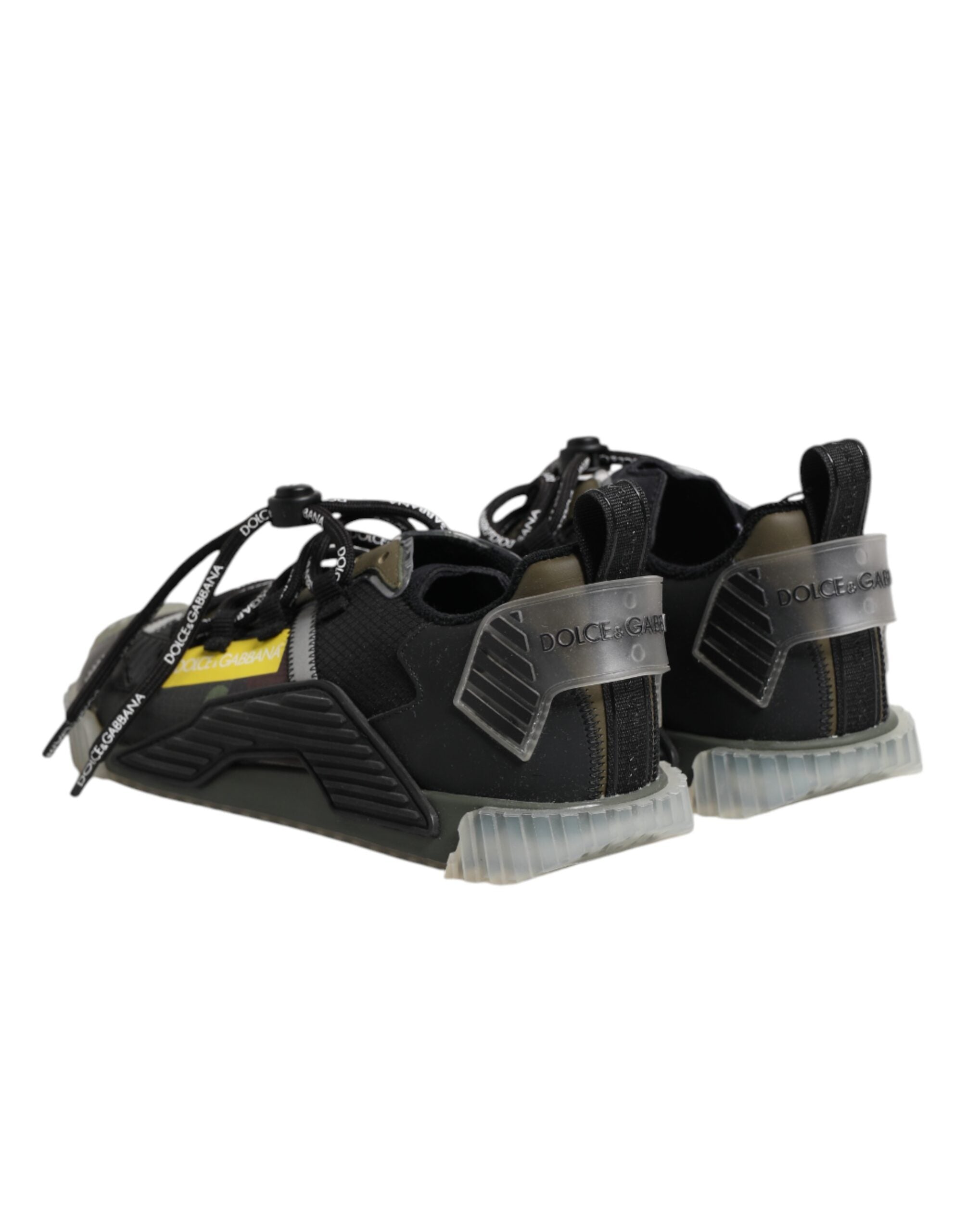 Dolce &amp; Gabbana – Mehrfarbige Low-Top-Sneakers „NS1“ mit Schnürung