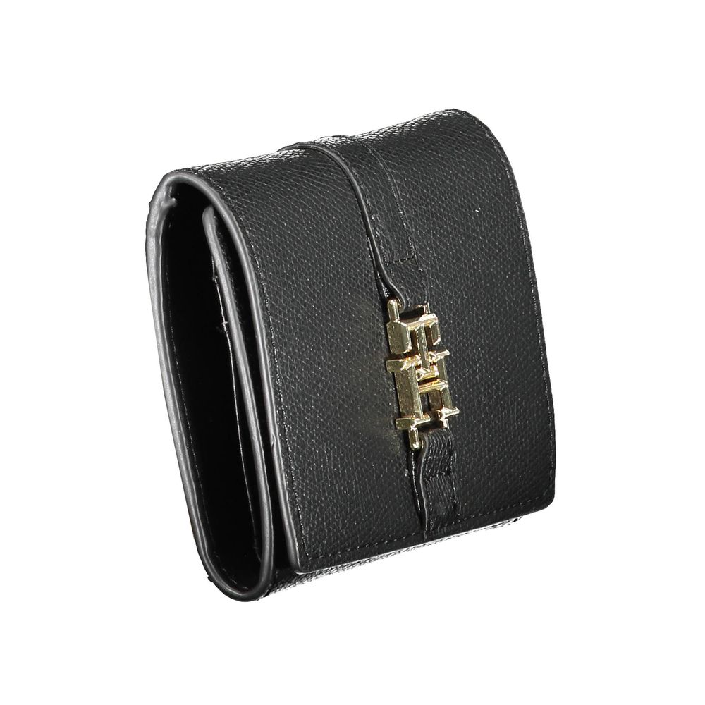 Tommy Hilfiger – Schwarze Polyethylen-Geldbörse