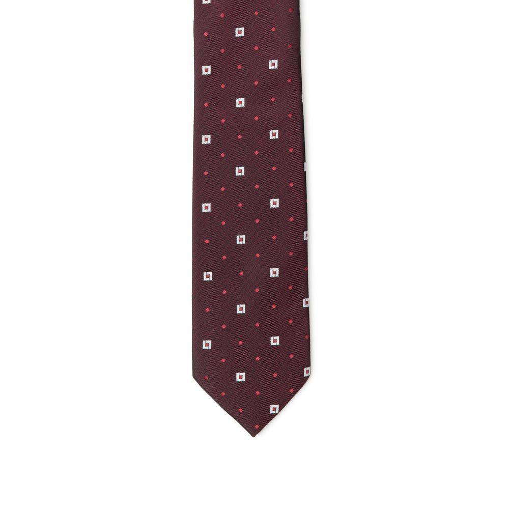 Dolce &amp; Gabbana Bordeaux Seidenkrawatten &amp; Fliegen