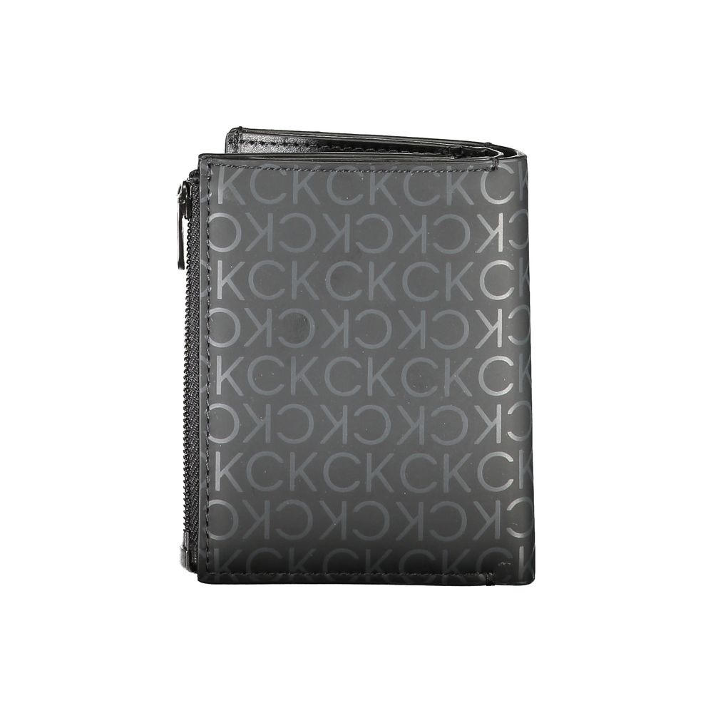 Calvin Klein Schwarze Polyester-Geldbörse