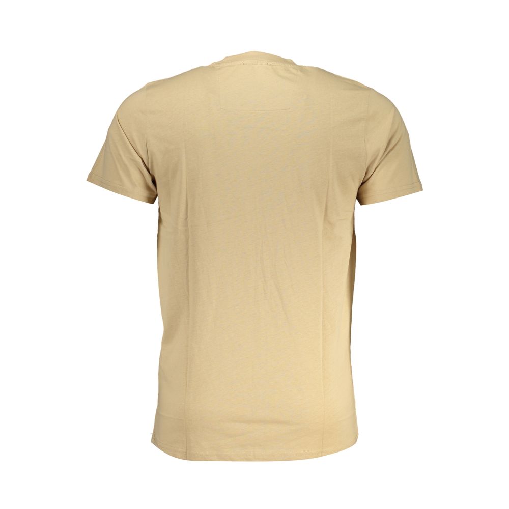Beiges Baumwoll-T-Shirt der Cavalli Class