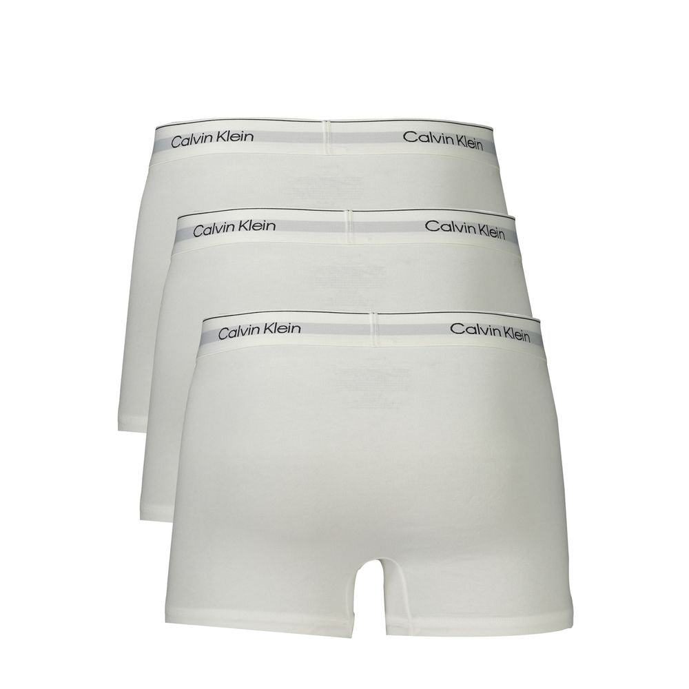 Calvin Klein Herren Boxershorts aus weißer Baumwolle