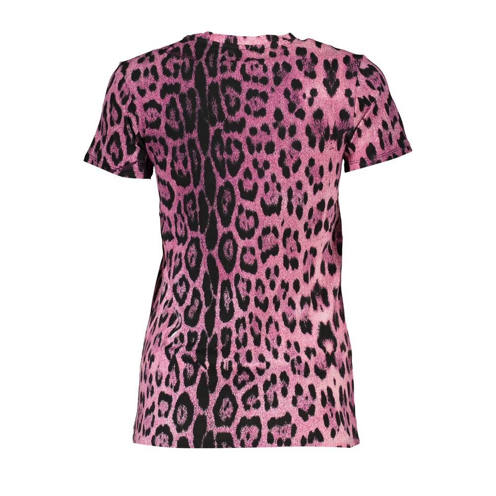 Cavalli Class Rosa Baumwolloberteile und T-Shirts