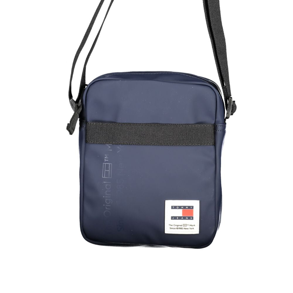 Tommy Hilfiger – Schultertasche aus Polyethylen, Blau