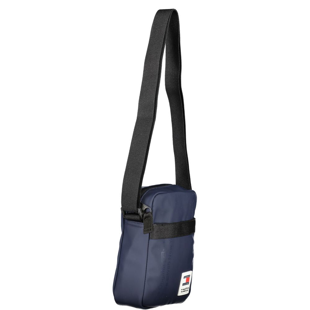 Tommy Hilfiger – Schultertasche aus Polyethylen, Blau
