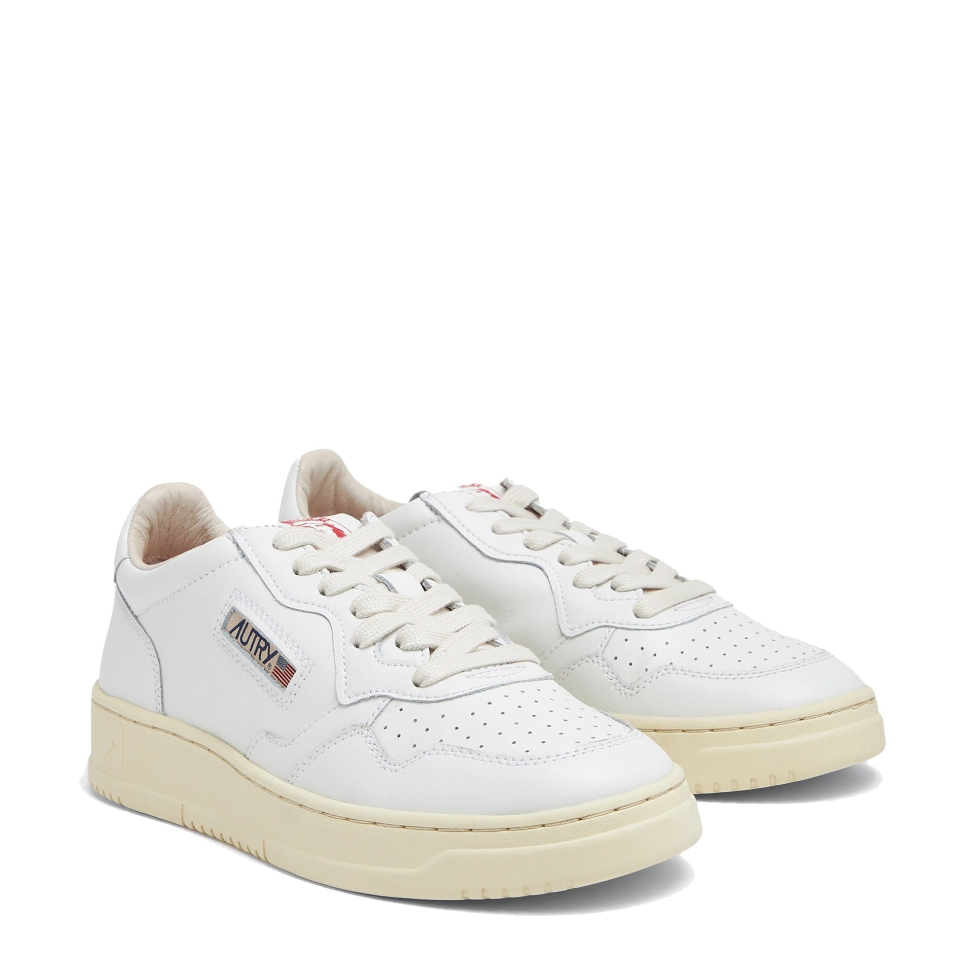 AUTRY Medalist Leather Sneakers - WOMEN SHOES - AUTRY - Tluxy New