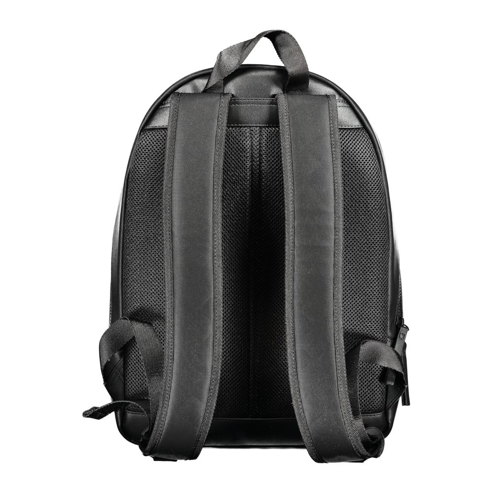 Tommy Hilfiger – Schwarzer Polyester-Rucksack