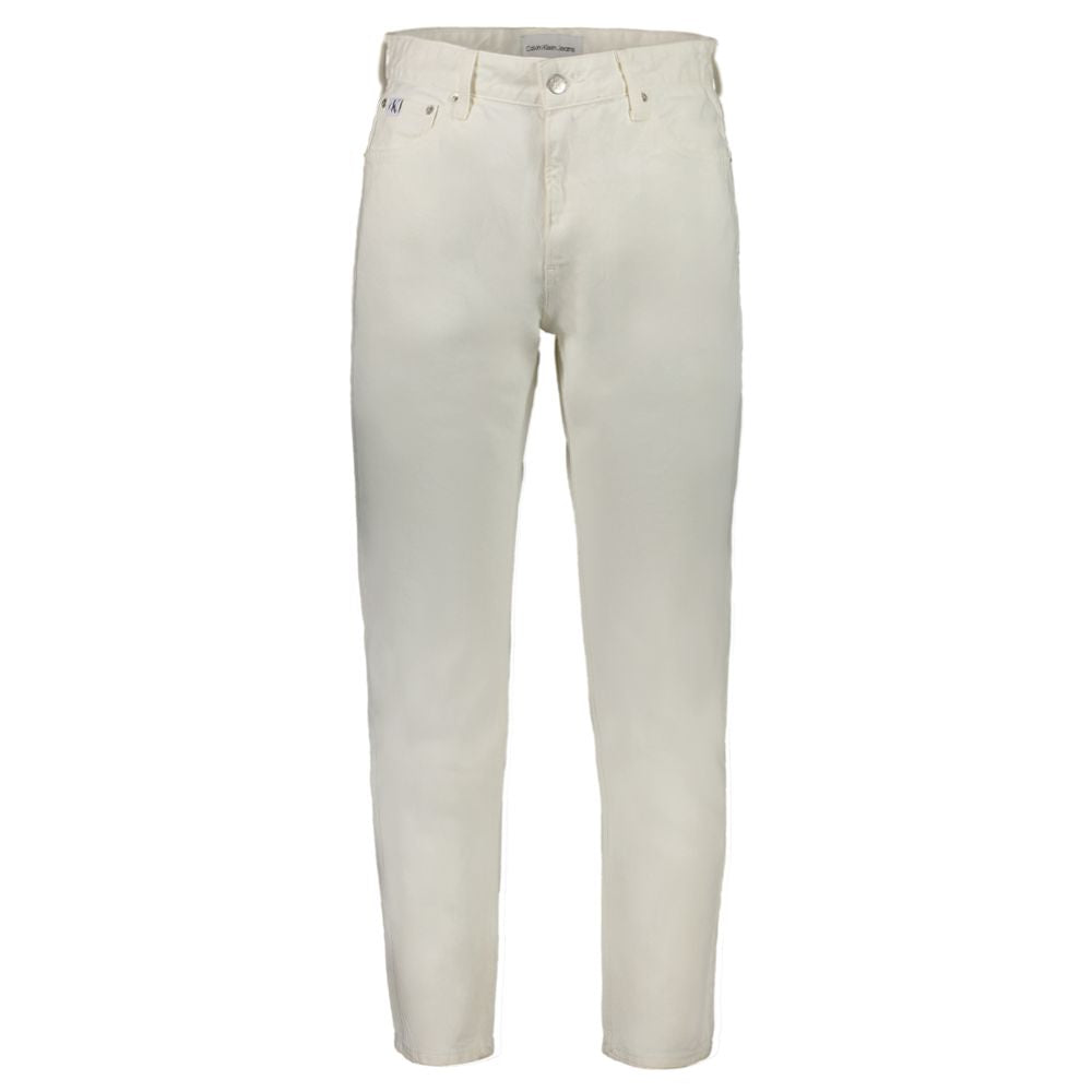 Calvin Klein Jeans und Hose aus weißer Baumwolle