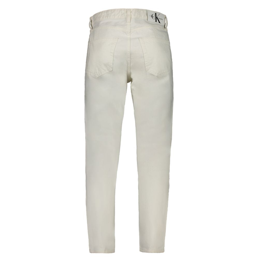 Calvin Klein Jeans und Hose aus weißer Baumwolle