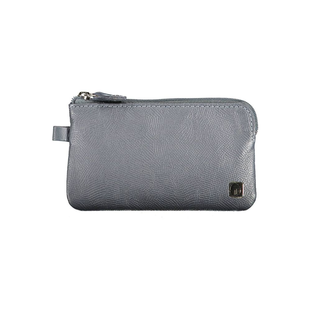 Sergio Tacchini Blaue Lederbrieftasche