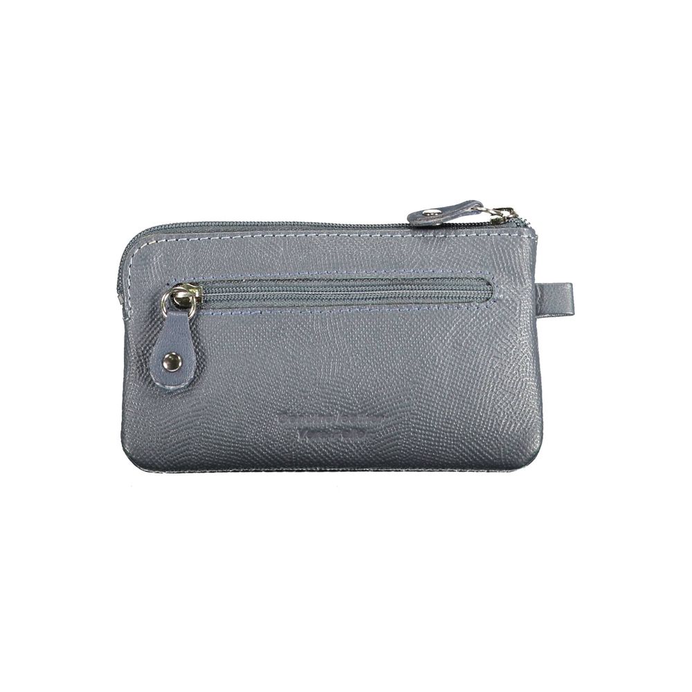 Sergio Tacchini Blaue Lederbrieftasche