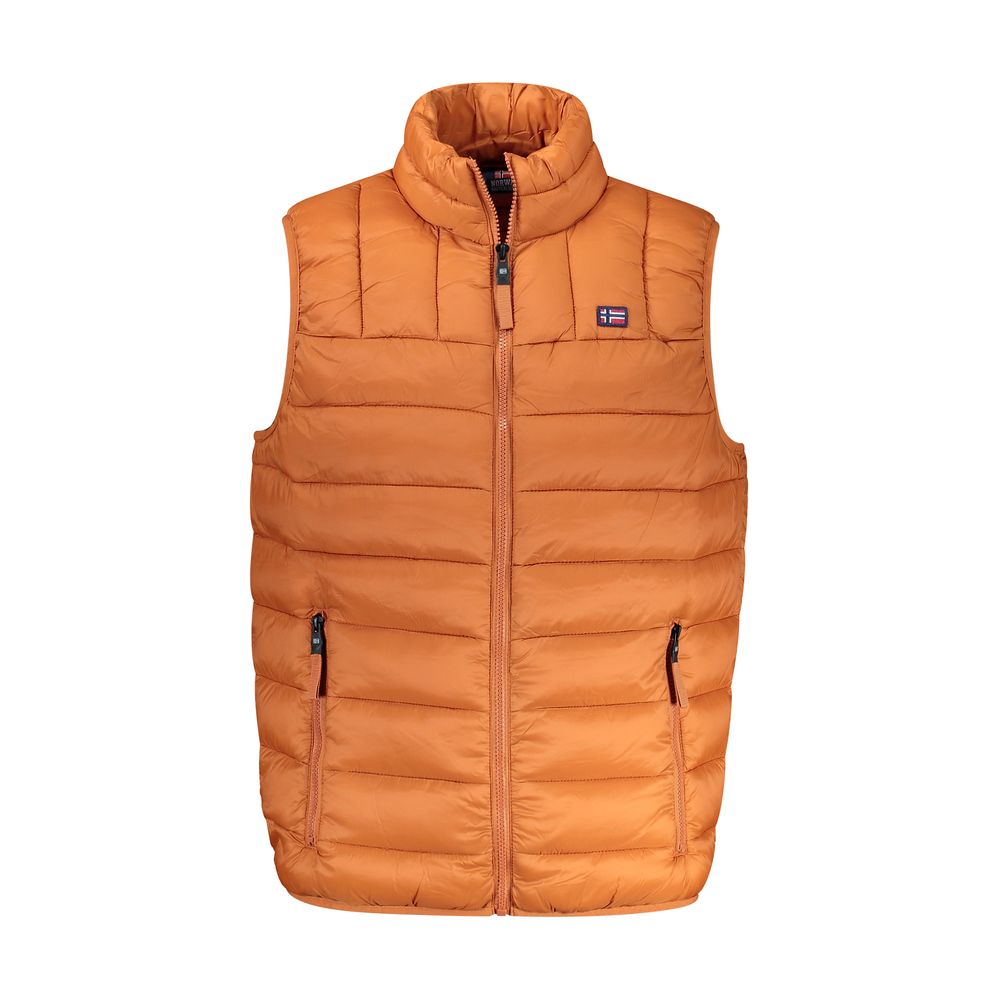 Norwegen 1963 Orange Polyamid Herrenjacke