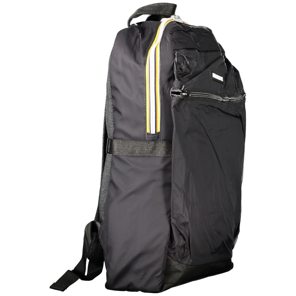 K-WAY Schwarzer Polyamid-Rucksack für Herren