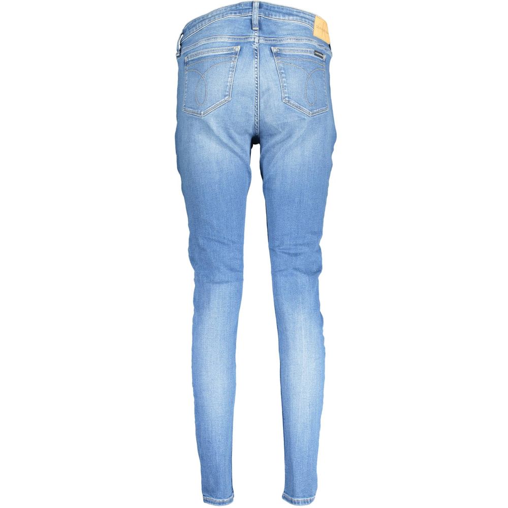 Calvin Klein Jeans &amp; Hose aus Baumwolle, Blau