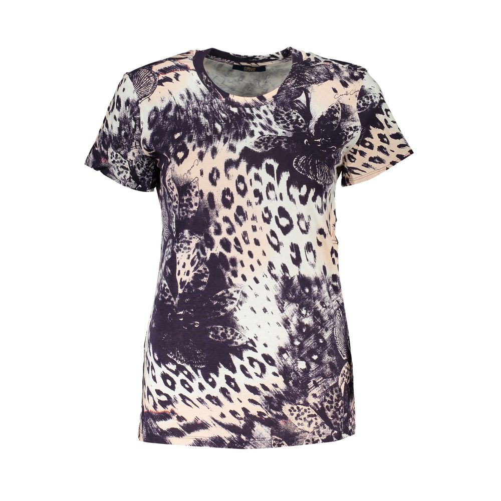 Cavalli Class Rosa Baumwolloberteile und T-Shirts