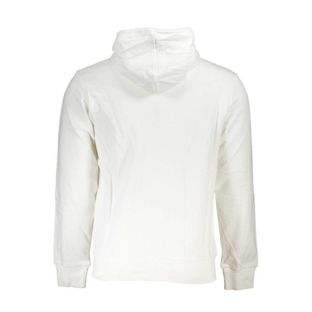 La Martina Elegantes weißes Kapuzensweatshirt für Herren