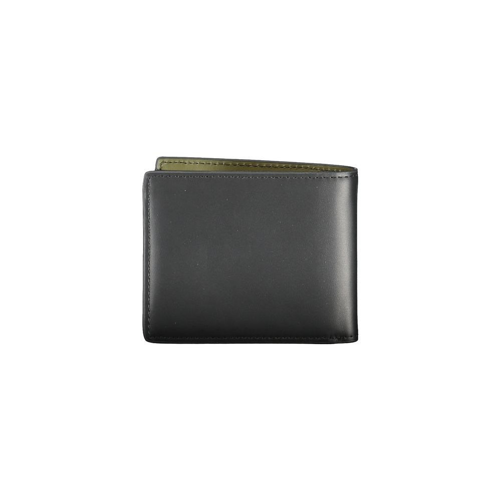 Tommy Hilfiger – Schwarze Lederbrieftasche