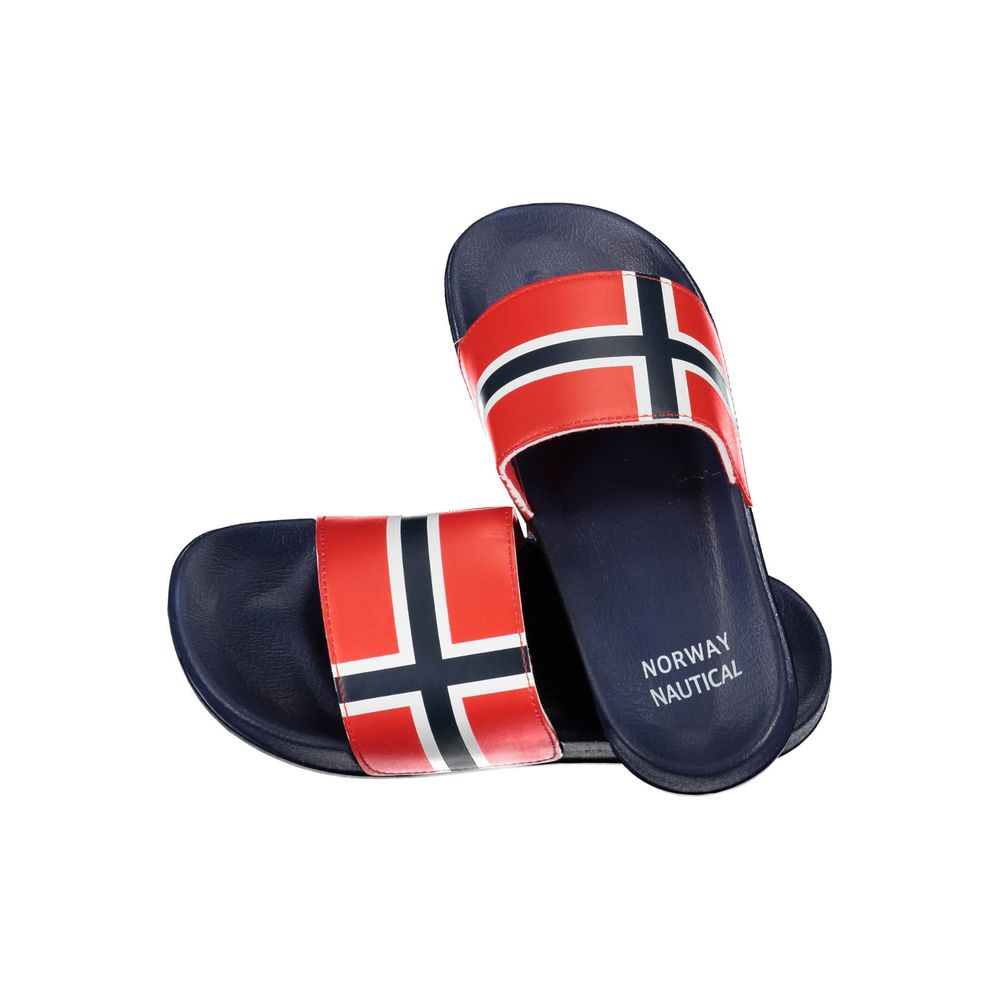 Norway 1963 Blaue Kunststoff-Sandalen für Herren