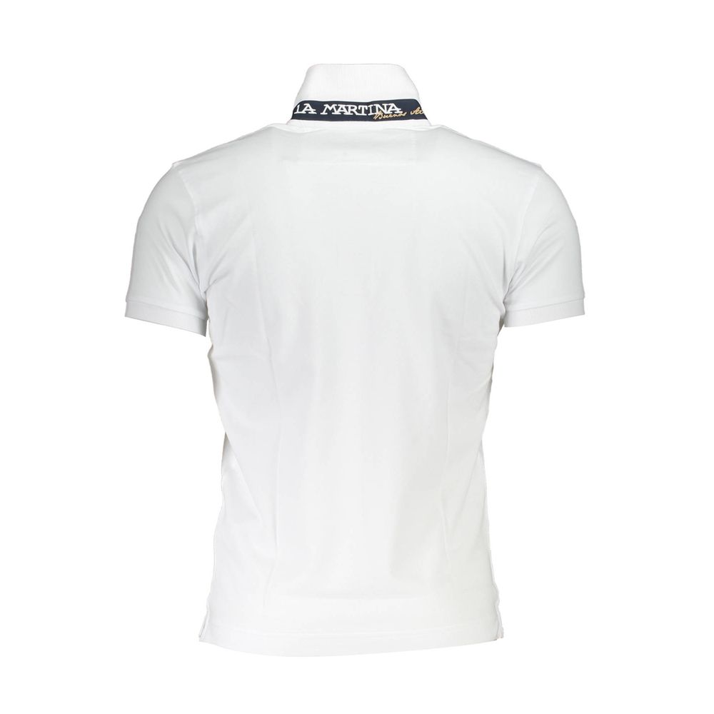 La Martina – Anspruchsvolles Slim-Fit-Polo mit Kontrastdetails