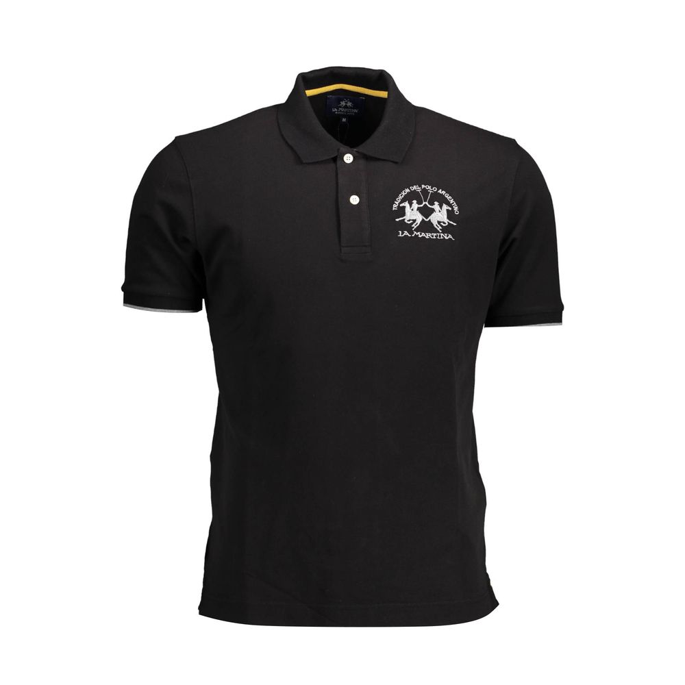 La Martina Schickes Poloshirt mit Kontrastdetails