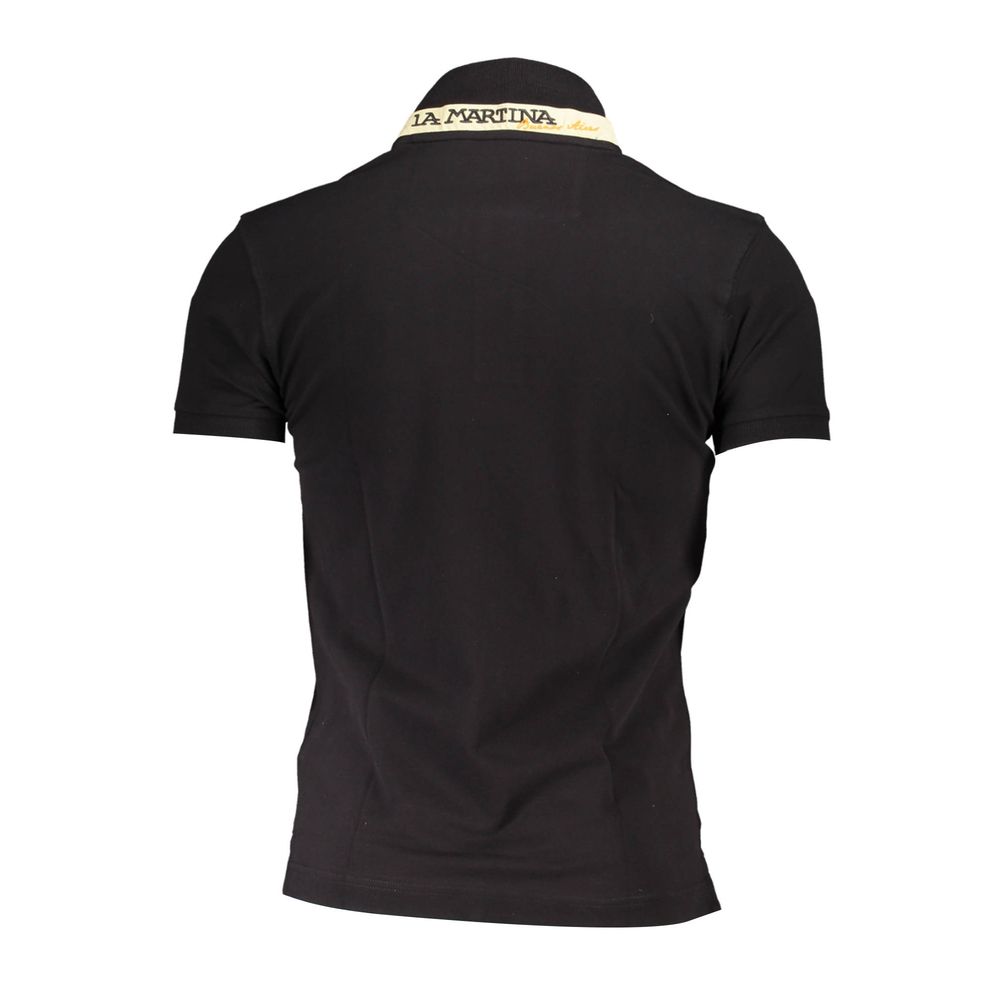 La Martina Slim Fit Polo mit Kontrastdetail