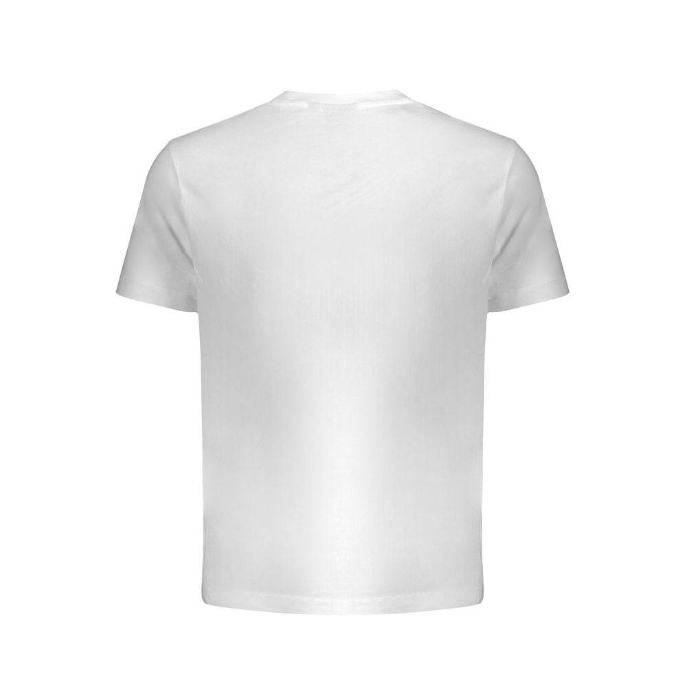 Weißes Baumwoll-T-Shirt von Lee