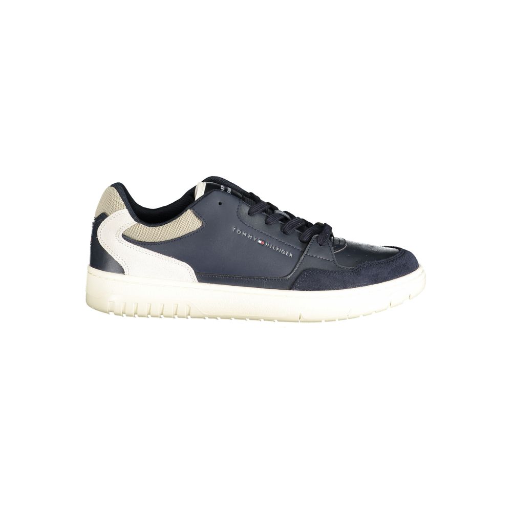 Tommy Hilfiger – Blaue Polyethylen-Sneaker für Herren