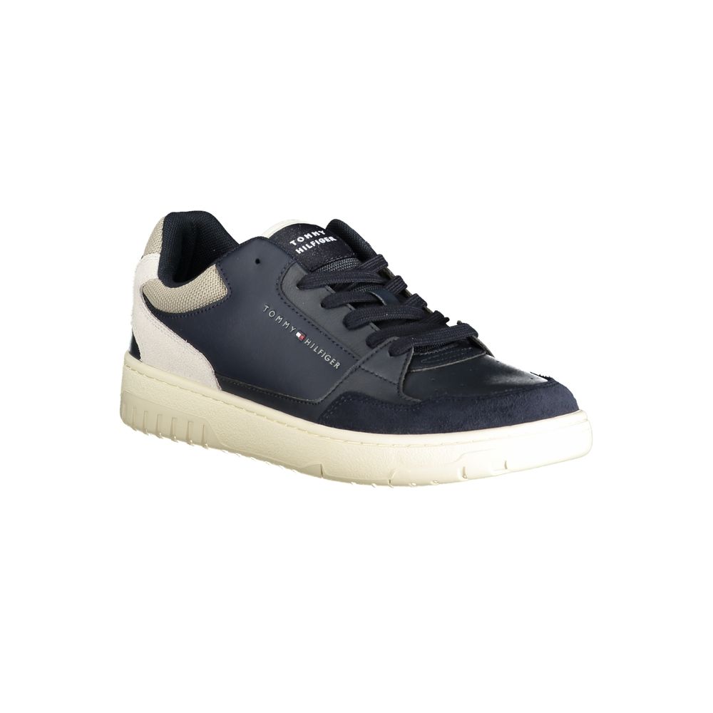 Tommy Hilfiger – Blaue Polyethylen-Sneaker für Herren