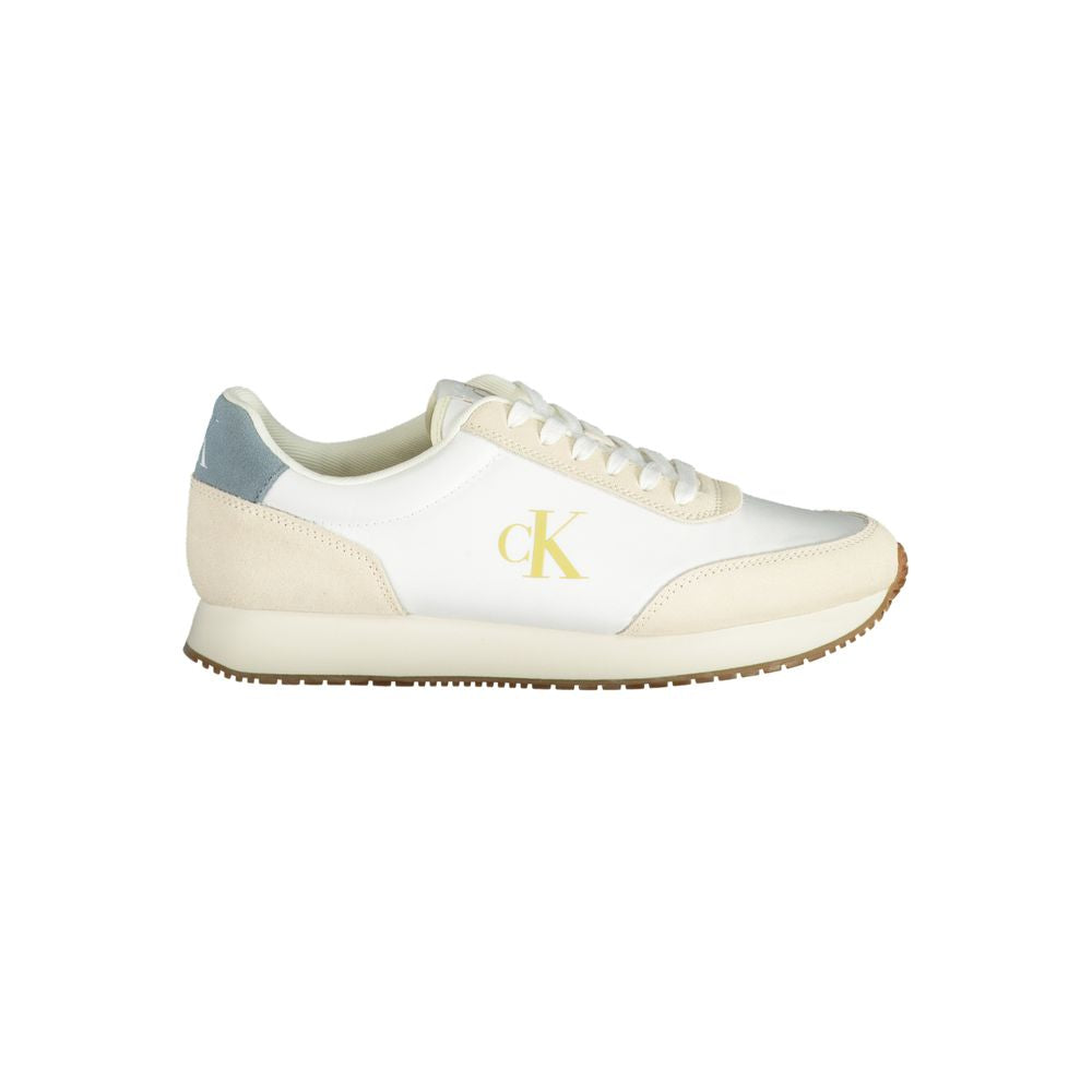 Calvin Klein Weiß Polyester Herren Sneaker