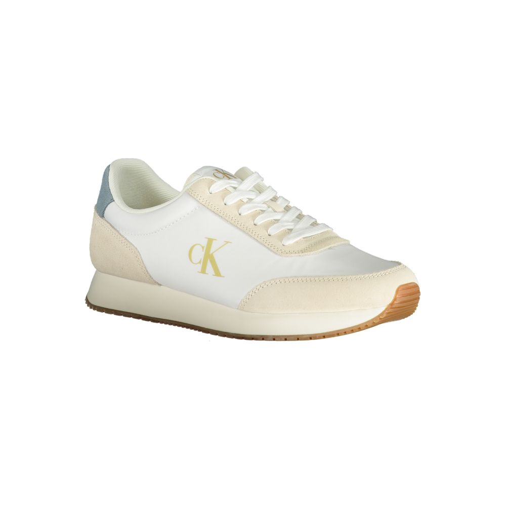 Calvin Klein Weiß Polyester Herren Sneaker