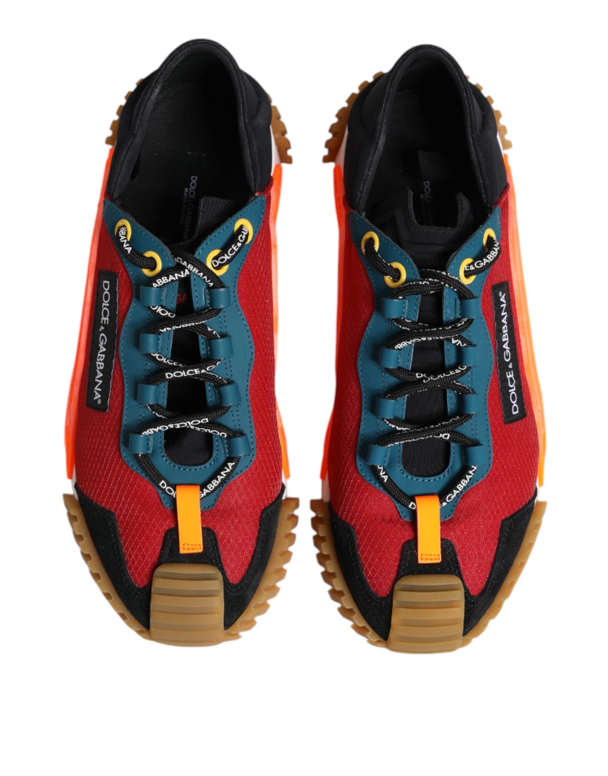 Dolce &amp; Gabbana – Niedrige NS1-Sneakers mit mehrfarbigem Logo