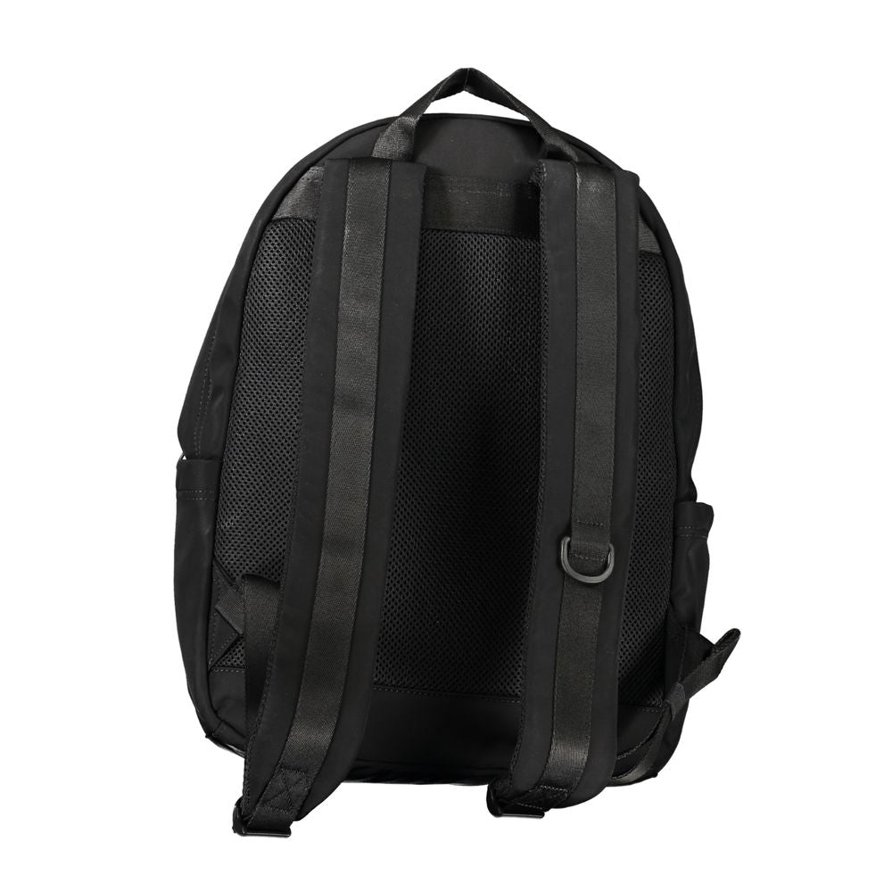 Tommy Hilfiger – Schwarzer Polyester-Rucksack