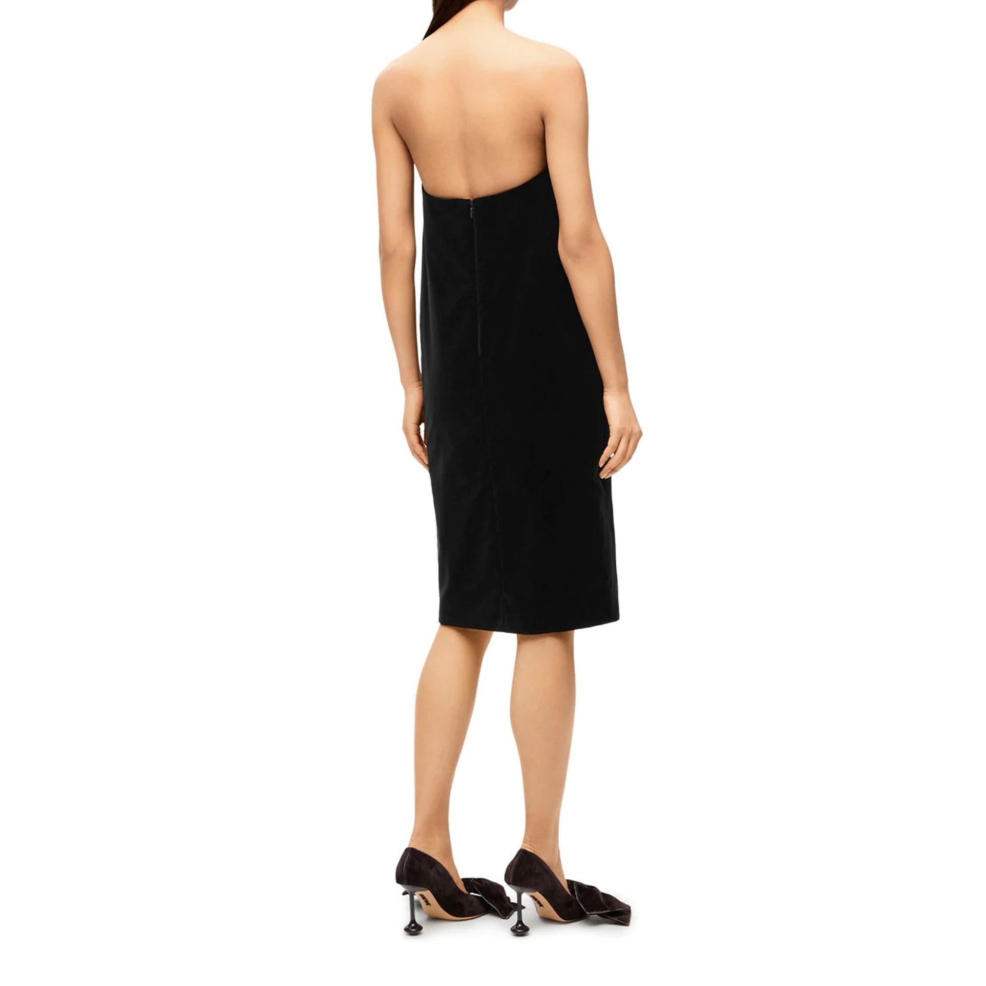 Loewe Bustier Velvet Dress – Siebentaschen